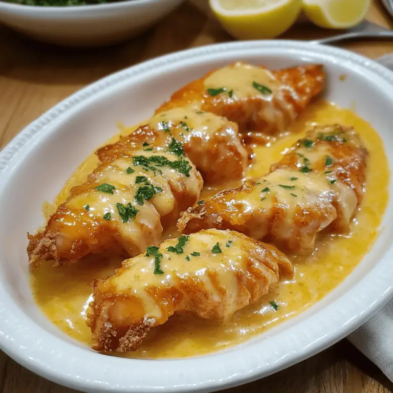Langostas en Salsa Cremosa de Ajo y Mantequilla