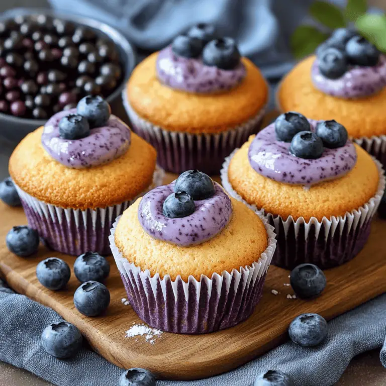Cupcakes de Moras Azules 🧁