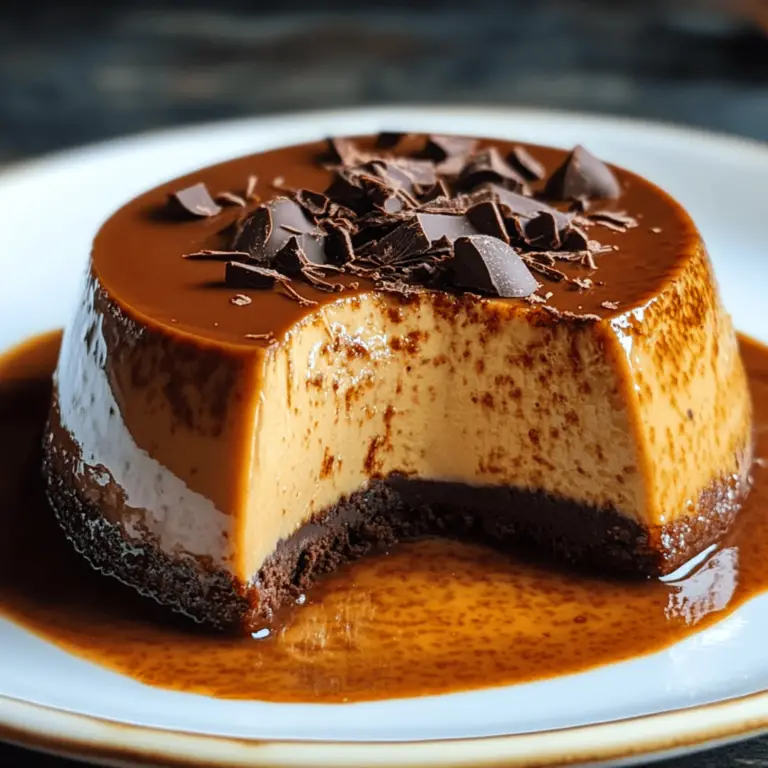 Chocoflan Casero