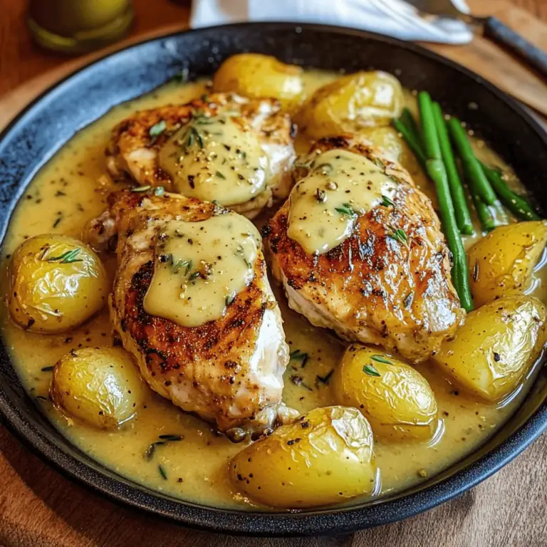 Pollo con Miel y Mostaza con Espárragos Asados y Queso: Una Sinfonía de Sabores y Texturas 🌟