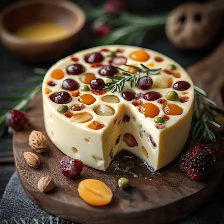 Queso Festivo con Frutas y Nueces: Una Explosión de Sabor y Color para Celebrar 🌟