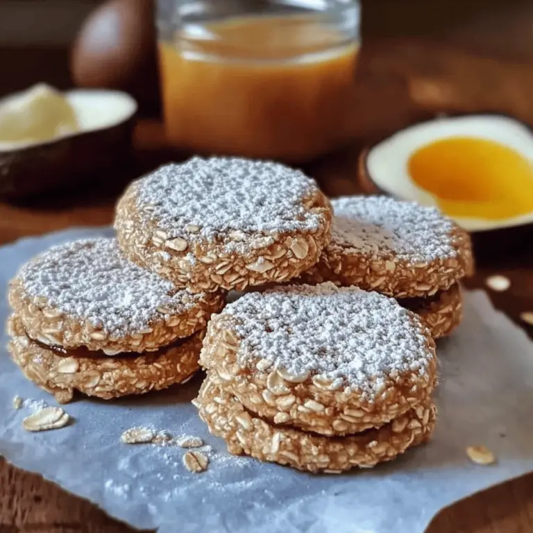 Alfajores de Avena y Maicena: Un Bocado Saludable y Delicioso con un Toque Casero 🌟