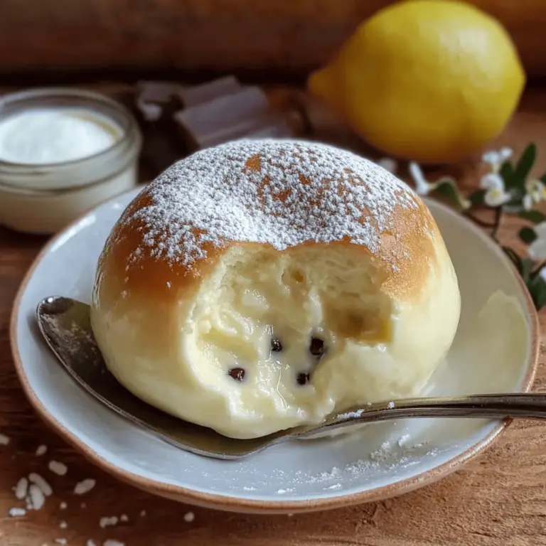 Bollo Esponjoso de Yogur: Un Capricho Suave y Cremoso para el Desayuno o la Merienda 🌟