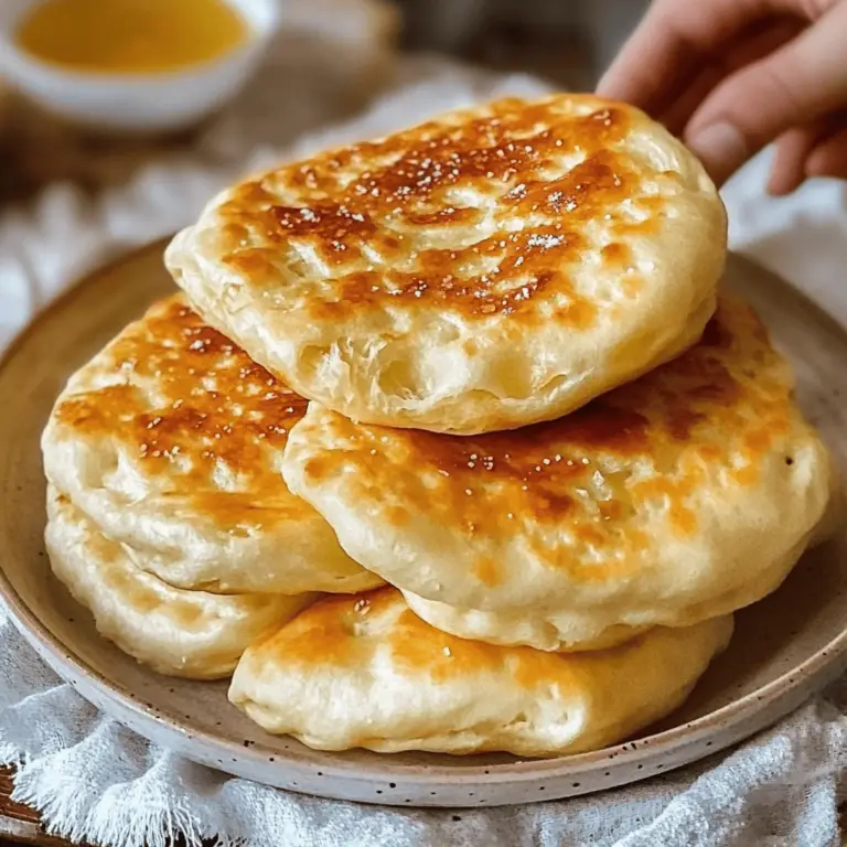Pan Turco (Bazlama): El Placer de un Pan Plano Esponjoso y Versátil 🌟