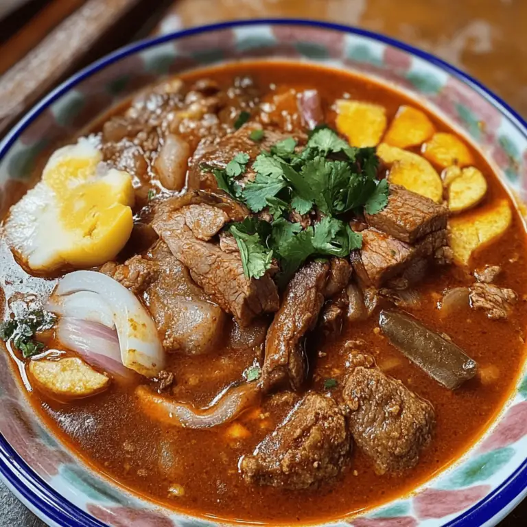Rico Tesmole de Res: Un Viaje Culinario por el Corazón de México 🌟