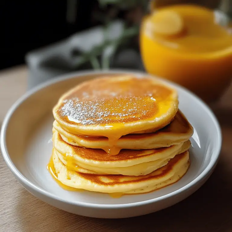 Tortitas de Naranja y Almendra con Aroma a Vainilla: Esponjosas, Fragantes y Sin Harinas Refinadas