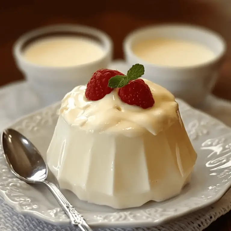 Gelatina de Queso Crema: Un Postre Suave y Delicioso