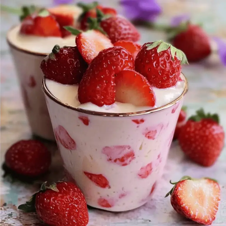 Fresas con Crema