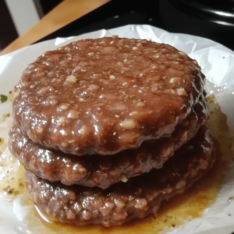 Receta de Carne para Hamburguesas Caseras