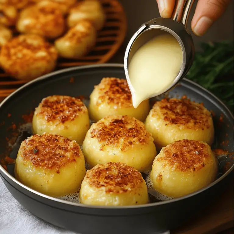 Nidos de Puré de Papa Rellenos: La Receta Definitiva para un Plato Irresistiblemente Casero