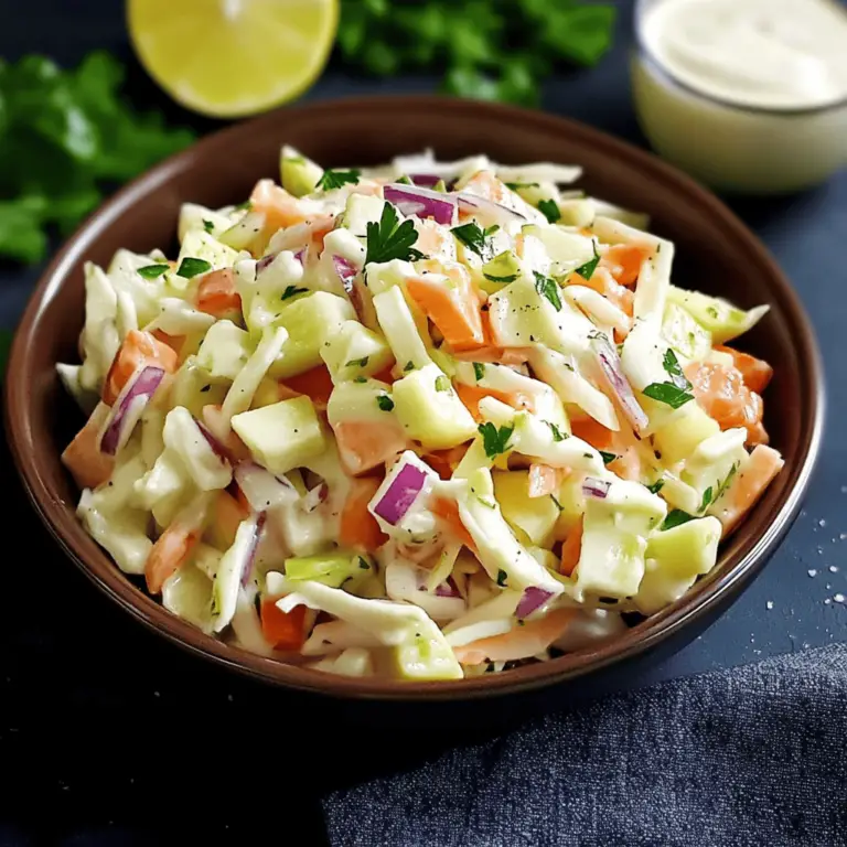 Ensalada Americana de Col y Manzana: El Clásico Renace con un Toque Fresco y Vibrante