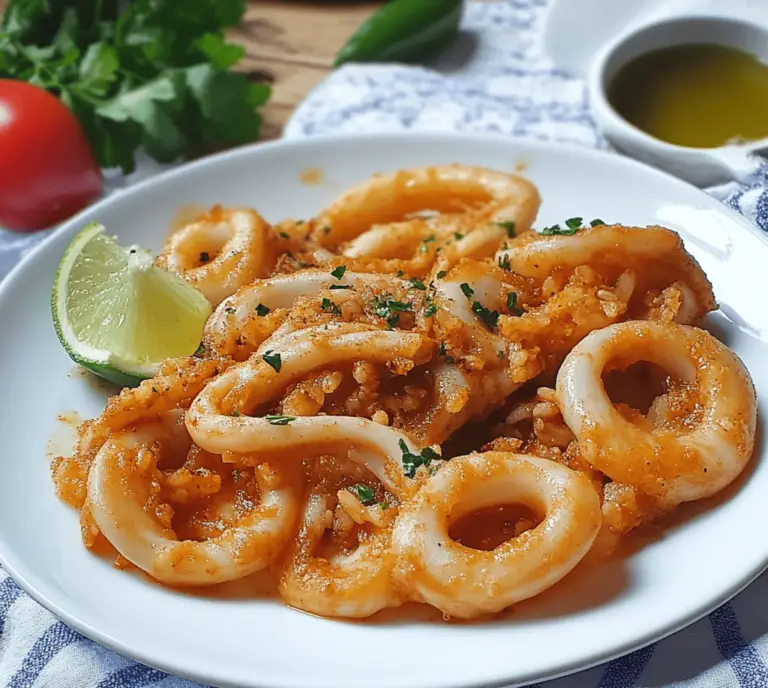 Calamares en Salsa Americana: Un Clásico Marinero Lleno de Sabor