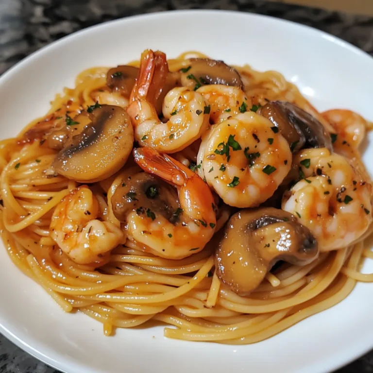 Espaguetis conb Gambas