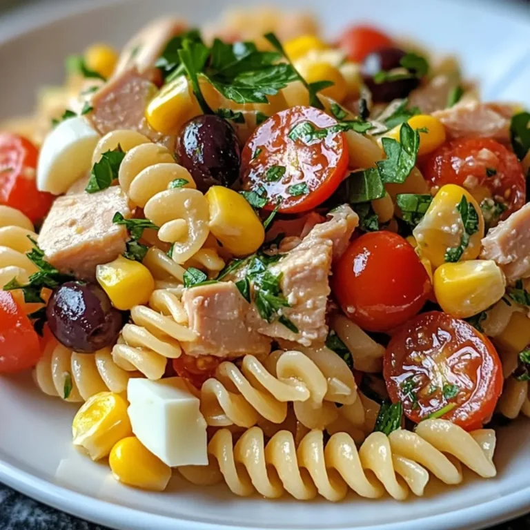 Ensalada de Pasta con Atún: Refrescante, Española y Perfecta para el Verano