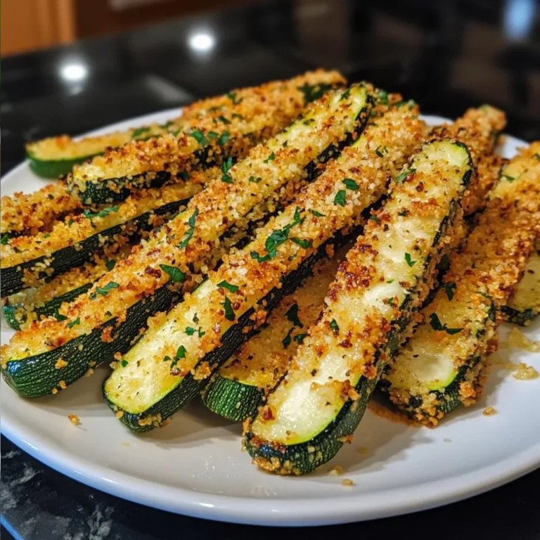 Parmesan Zucchini Fries: Crujientes, Ligeras y Llenas de Sabor