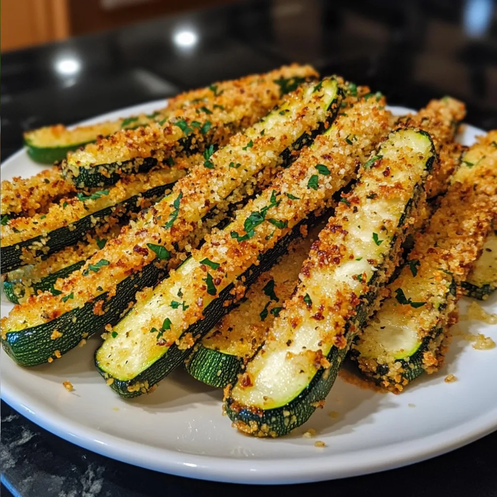 Parmesan Zucchini Fries: Crujientes, Ligeras y Llenas de Sabor