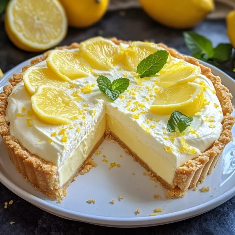 Tarta Fría de Limón y Galleta (sin horno): Un Postre Refrescante y Cremoso para el Verano