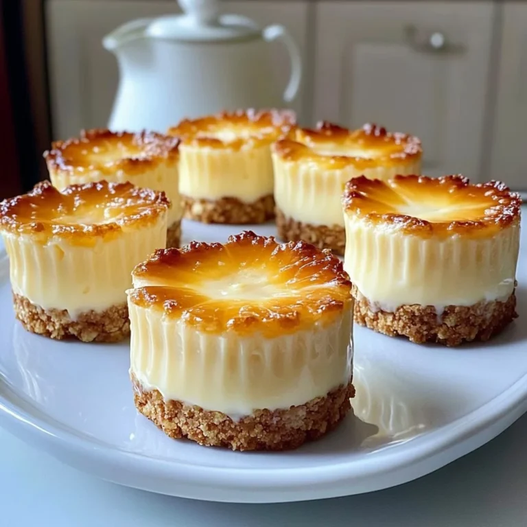 Mini Cheesecake de Piña y Leche de Coco (¡Sin Horno y 100% Veraniegos!)